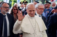 pope leo arrives at gemelli hospital ahead of the pontiff s surgery to remove a lung nodule in rome italy reuters