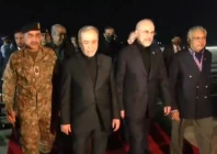 pakistan s leaders welcome the iranian delegation for talks with the united states in islamabad on friday night screengrab pakistan s leaders welcome the iranian delegation for talks with the united states in islamabad on friday night screengrab