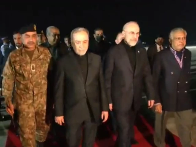 pakistan s leaders welcome the iranian delegation for talks with the united states in islamabad on friday night screengrab pakistan s leaders welcome the iranian delegation for talks with the united states in islamabad on friday night screengrab