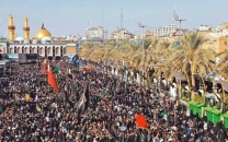 over 450 pakistanis stranded in karbala
