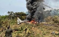 colombian military plane crashes