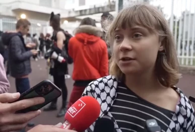 activist greta thunberg in paris october 13 2026 reuters