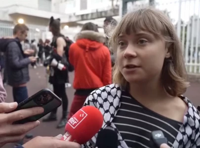 greta thunberg joins french teens on new day of school protests greta thunberg joins french teens on new day of school protests