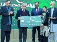 prime minister shehbaz sharif relaunches and extends sehat card programme to islamabad ajk g b on january 16 2026 photo app