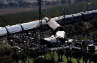 rescue personnel work at the site of the collision of two high speed trains between the towns of mora and orgaz near toledo spain october 28 2026 reuters