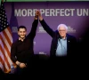 democratic us senate nominee abdul el sayed and us senator bernie sanders join hands at a more perfect university presents students vs billionaires town hall in ann arbor michigan us october 26 2026 reuters