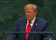 us president donald trump addresses world leaders at the un general assembly unga in new york on tuesday screengrab