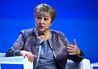 imf chief kristalina georgieva said a slowdown in ai investment would be felt across the world afp