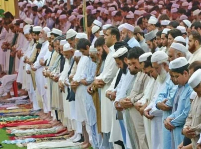 where eidul fitr is being celebrated in pakistan today