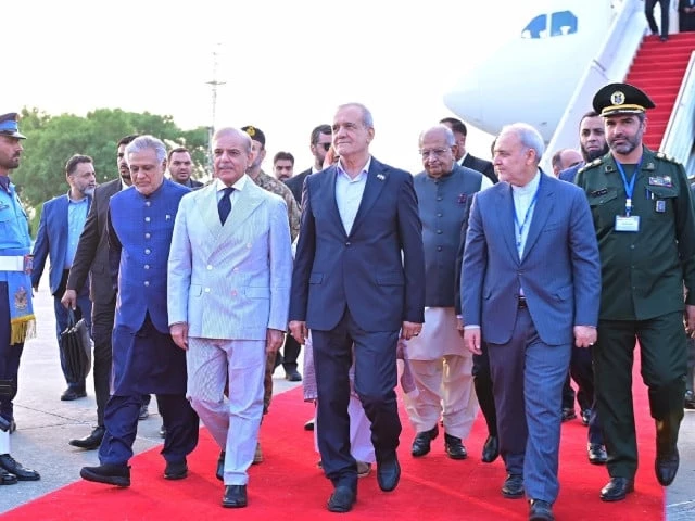 pm shehbaz sharif along with iranian president masoud pezeshkian photo pid pm shehbaz sharif along with iranian president masoud pezeshkian photo pid