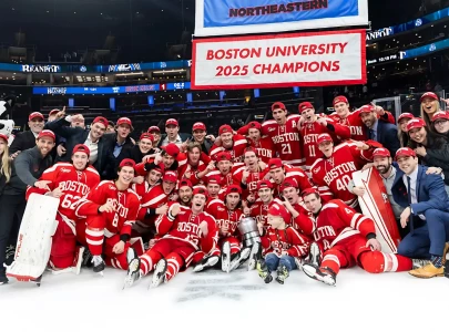 boston university defeats boston college 4 1 to win beanpot 2025