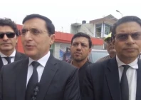 pti chairman barrister gohar khan speaks to the media outside adiala jail after being denied permission for a meeting with imran khan on tuesday pti x