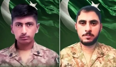 the martyred soldiers of pakistan army during an intelligence based operation ibo in dera ismail khan district sepoy taseer ahmed left and naik ghulam murtaza right dg ispr x