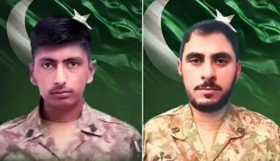 the martyred soldiers of pakistan army during an intelligence based operation ibo in dera ismail khan district sepoy taseer ahmed left and naik ghulam murtaza right dg ispr x