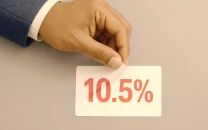 rate held at 10 5 despite macro gains