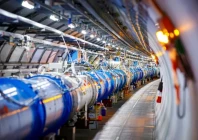 some of the 1232 dipole magnets that bend the path of accelerated protons are pictured in the large hadron collider lhc which will be shut down for four years of renovations valentin flauraud afp