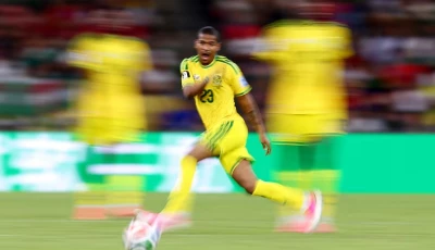 soccer football   fifa world cup 2026   group a   south africa v south korea   estadio monterrey monterrey mexico   june 24 2026 south africa s jayden adams in action photo reuters