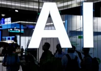 an ai artificial intelligence sign is seen at the world artificial intelligence conference waic in shanghai china july 6 2023 reuters