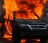 speeding suv kills man in karachi mob sets vehicle on fire speeding suv kills man in karachi mob sets vehicle on fire