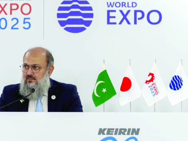 the minister emphasised that pakistan cannot remain absent from platforms like the expo 2025 where the world comes together to exchange ideas photo file the minister emphasised that pakistan cannot remain absent from platforms like the expo 2025 where the world comes together to exchange ideas photo file
