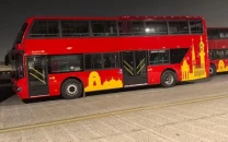 double decker buses arrive at karachi port set to hit roads soon sharjeel memon