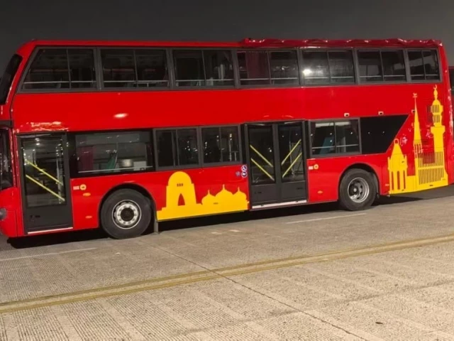 sindh minister for transport sharjeel inam memon shares the pictures of double deckers buses that have landed at karachi port photo x sindh minister for transport sharjeel inam memon shares the pictures of double deckers buses that have landed at karachi port photo x