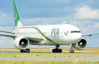 according to privatisation commission officials pia now has positive equity of rs30 billion the 18 sales tax on aircraft leases has been waived and international routes have also been cleared photo file
