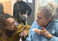 washington post photographer heidi levine is attacked by israeli settlers while reporting in the west bank on friday anadolu agency
