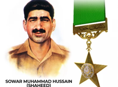army pays tribute to sowar muhammad hussain on 52nd martyrdom anniversary