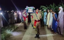 soldiers laid to rest with full military honours screengrab