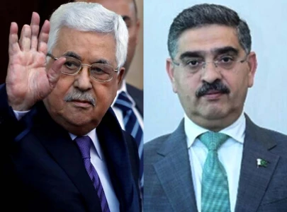 pm discusses gaza with palestinian president