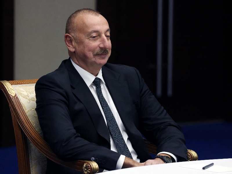 azerbaijan s president ilham aliyev reuters
