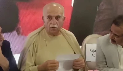 tehreek e tahafuz e aain pakistan holds all parties conference at the karachi press club on january 18 screengrab