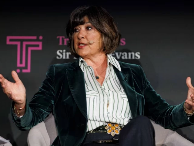christiane amanpour cbe chief international anchor cnn speaks at the sir harry evans investigative journalism summit in london britain may 15 2024 reuters christiane amanpour cbe chief international anchor cnn speaks at the sir harry evans investigative journalism summit in london britain may 15 2024 reuters