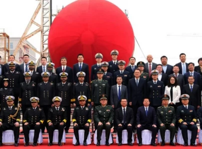 pakistan navy launches second hangor class submarine in china