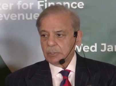 pakistan moving forward with sense of achievement and progress pm shehbaz says on wef s sidelines