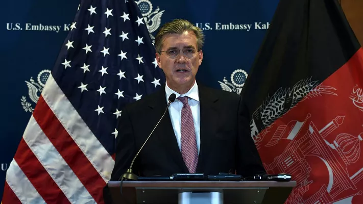 former us ambassador richard olson seen speaking in kabul in 2015 as the special envoy on afghanistan and pakistan has pleaded guilty to illegal lobbying photo afp former us ambassador richard olson seen speaking in kabul in 2015 as the special envoy on afghanistan and pakistan has pleaded guilty to illegal lobbying photo afp