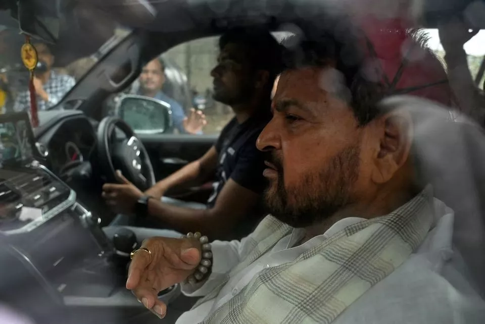brij bhushan sharan singh the chief of the wrestling federation of india and a lawmaker from the ruling bharatiya janata party who is accused of sexually harassing six female wrestlers arrives to appear before a court in new delhi india july 18 2023 photo reuters brij bhushan sharan singh the chief of the wrestling federation of india and a lawmaker from the ruling bharatiya janata party who is accused of sexually harassing six female wrestlers arrives to appear before a court in new delhi india july 18 2023 photo reuters