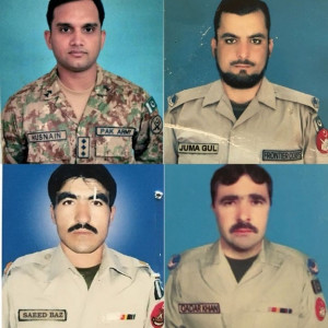 hunt for kidnappers four troops martyred in kurram ied attack hunt for kidnappers four troops martyred in kurram ied attack