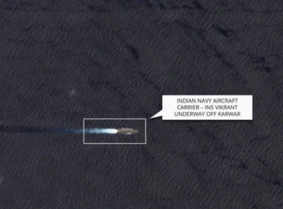 pakistan navy forces indian aircraft carrier to retreat in arabian sea pakistan navy forces indian aircraft carrier to retreat in arabian sea