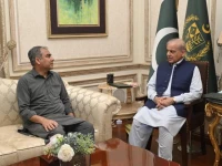 interior minister mohsin naqvi meeting prime minister shehbaz sharif in lahore on july 6 photo express interior minister mohsin naqvi meeting prime minister shehbaz sharif in lahore on july 6 photo express