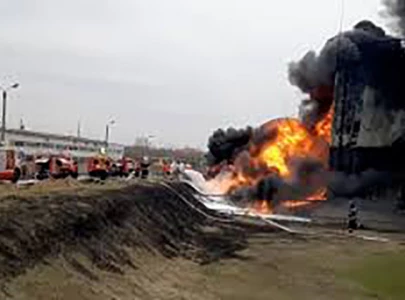 kyiv hits russian ammo depot