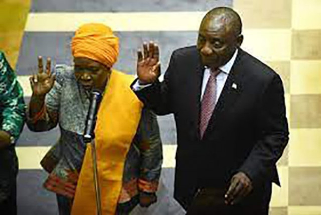 s africa s ramaphosa re elected as anc strikes coalition deal
