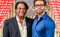 fahad mustafa to share screen with father actor salahuddin tunio for the first time in upcoming film aag lagi basti mein