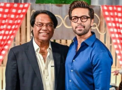 fahad mustafa to share screen with father actor salahuddin tunio for the first time in upcoming film aag lagi basti mein