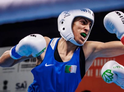 algerian boxer excluded from women s world final