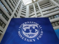the international monetary fund logo is seen during the imf world bank spring meetings in washington u s april 21 2017 reuters