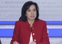 imf communications director julie kozack addressing a press briefing on thursday photo screengrab