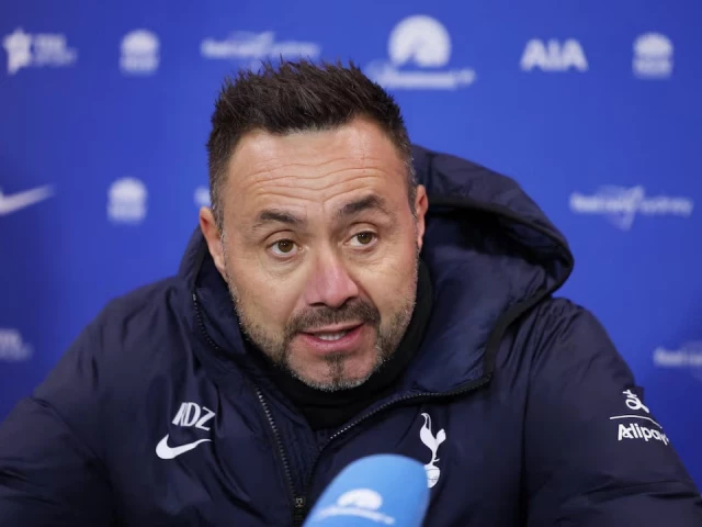 tottenham continued their unbeaten pre season run with a 2 1 win over chelsea as de zerbi praised his squad s progress ahead of the new campaign photo afp file tottenham continued their unbeaten pre season run with a 2 1 win over chelsea as de zerbi praised his squad s progress ahead of the new campaign photo afp file