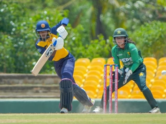 sri lanka women beat pakistan women by six wickets in the second t20i at the rangiri dambulla international stadium on sunday photo pcb sri lanka women beat pakistan women by six wickets in the second t20i at the rangiri dambulla international stadium on sunday photo pcb